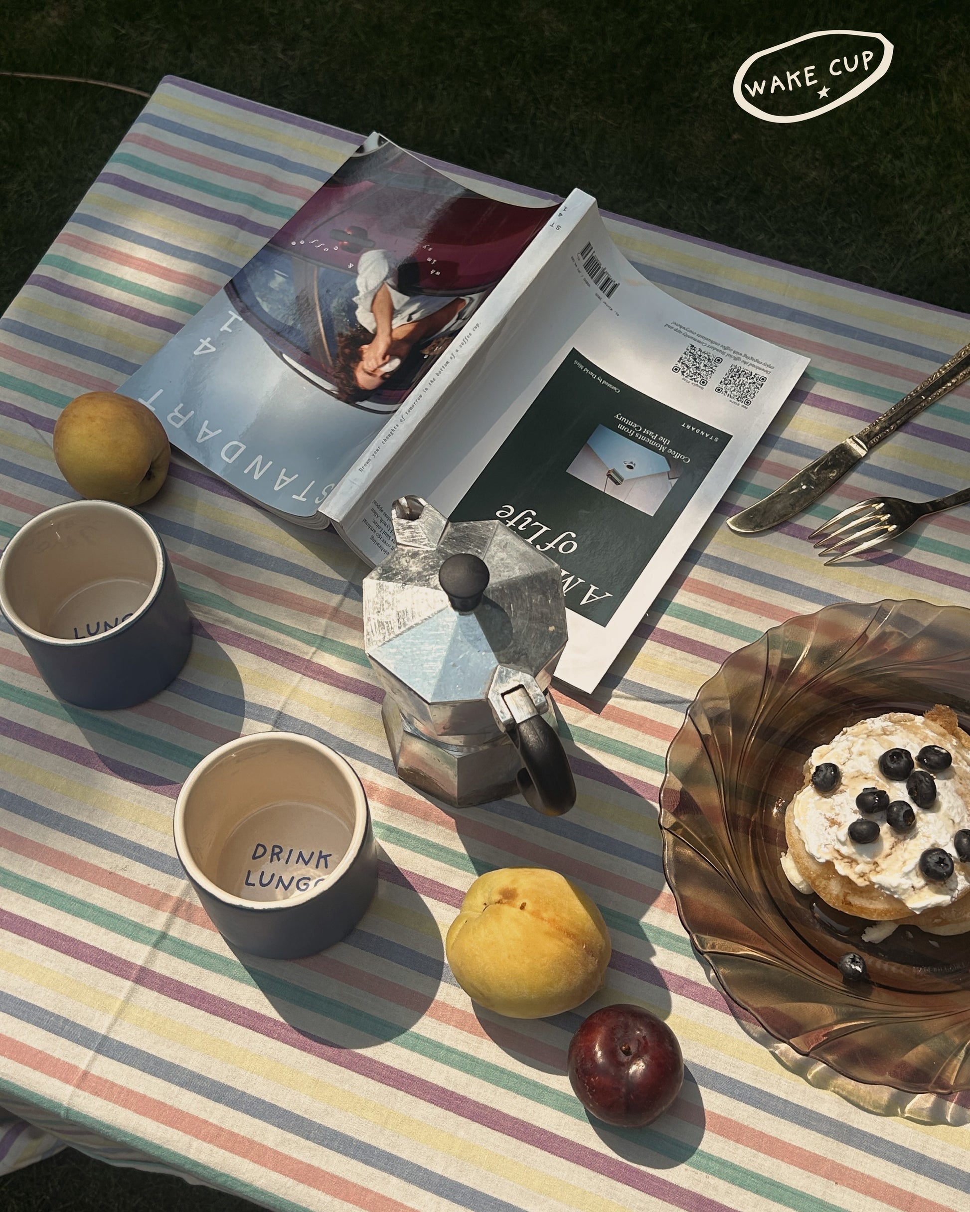"WAKE CUP"